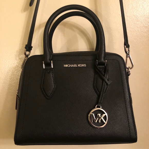 MICHAEL Michael Kors Handbags - Michael Kors Black Dome Satchel